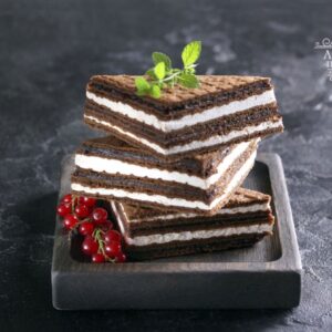ваф мяг Улыбка Африканки с зефиром нач шок и апельсин ( 1 кг) ЦЕНА ЗА ЯЩИК